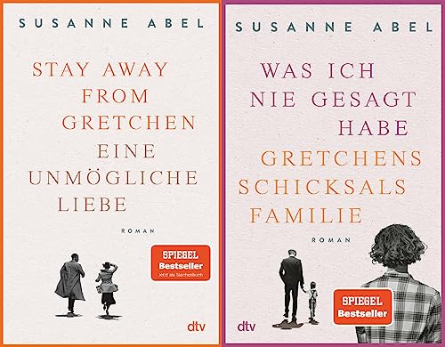 Susanne Abel Band 1+2 im Taschenbuch Set | Stay away from Gretchen + Was ich nie gesagt habe plus ein extra Lesezeichenset