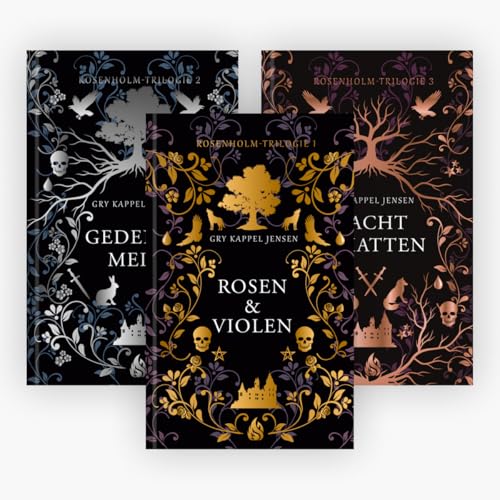 Die Rosenholm-Reihe Band 1-3 plus 1 exklusives Postkartenset