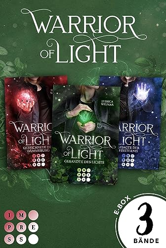 Warrior of Light: Alle Bände der romantischen Fantasy-Trilogie: Fantasy Liebesroman über den Kampf in einer magischen Arena
