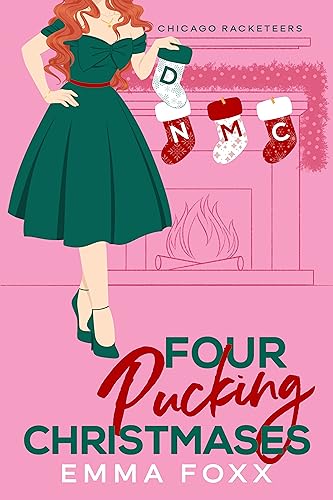 Four Pucking Christmases: a grumpy-sunshine, best friend's brother hockey holiday rom com (Chicago Racketeers Book 2)