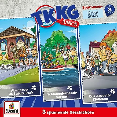 TKKG Junior Spürnasen-Box 8. Folgen 22-24