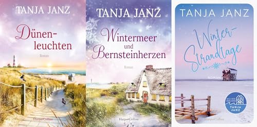 Dünenleuchten + Wintermeer und Bernsteinherzen + Winterstrandtage + 1 exklusives Postkartenset