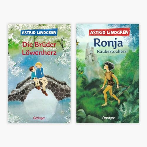 Die Brüder Löwenherz + Ronja, Räubertochter + 1 exklusives Postkartenset
