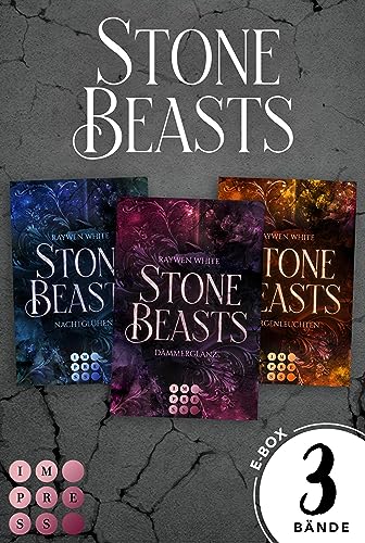 Stone Beasts: Alle Bände der spannend-romantischen Gargoyle-Trilogie in einer E-Box!: Romantische Urban Fantasy über eine verbotene Liebe zwischen einer Studentin und einem Gargoyle