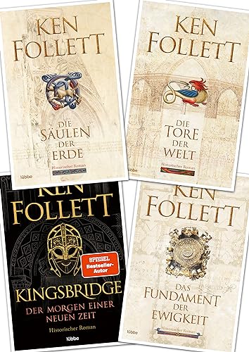 Ken Follett Kingsbridge Romane (Säulen der Erde)