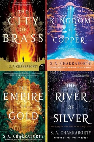 The Daevabad Trilogy Series 4 Books Collection - The City of Brass; The Kingdom of Copper; The Empire of Gold; The River of Silver