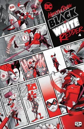 Harley Quinn: Black + White + Redder (2023-) #4 (Harley Quinn Black + White + Red (2020-))