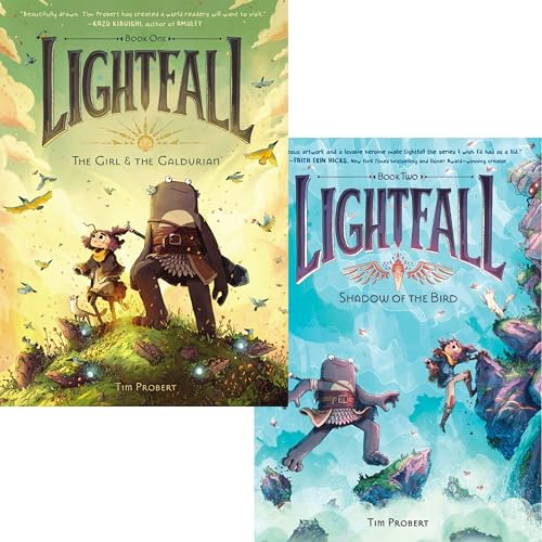 Lightfall Series 2 Books Set - The Girl & the Galdurian; Shadow of the Bird