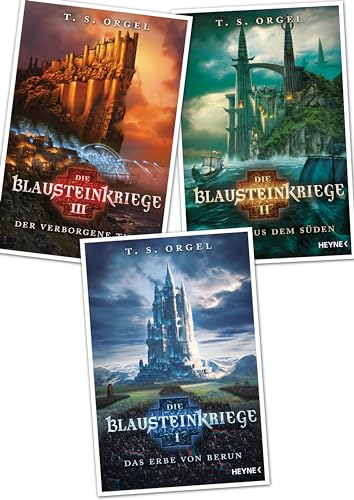 Das Erbe von Berun, Sturm aus dem Süden, Der verborgene Turm von T S Orgel (Die Blausteinkriege) Heyne Verlag