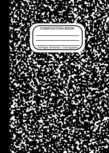 Squared notebook, American college style: 110 pages, A4 format (STYLE COLLEGE SIZE A4)