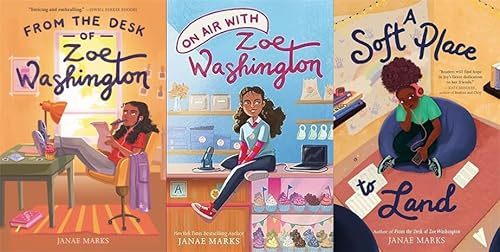 Janae Marks Bestselling 3 Books Set - From the Desk of Zoe Washington, On Air with Zoe Washington, A Soft Place to Land