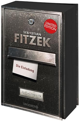 Die Einladung: Psychothriller von Sebastian Fitzek | Limitierte Erstauflage mit Farbschnitt + exklusiver Kühlschrankmagnet (Serie)