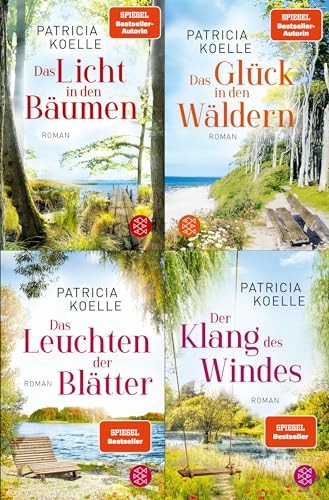 Die Sehnsuchtswald-Reihe Band 1-4 plus 1 exklusives Postkartenset