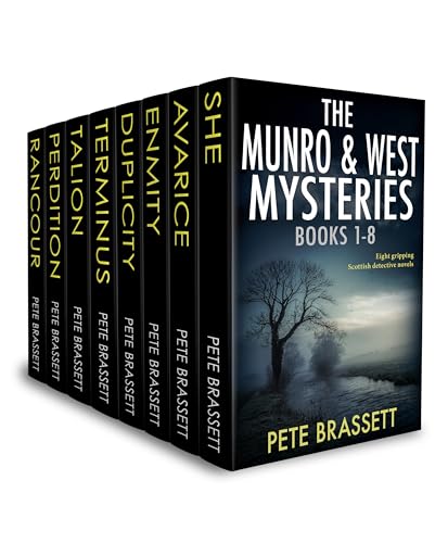 THE MUNRO & WEST MYSTERIES Books 1-8: Eight gripping Scottish detective novels