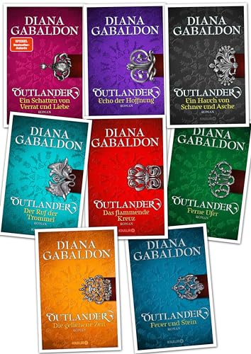 Outlander Reihe von Diana Gabaldon einheitliche Ausgaben von Knaur