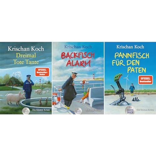 Krischan Koch Set: »Dreimal Tote Tante« + »Backfischalarm« + »Pannfisch für den Paten«