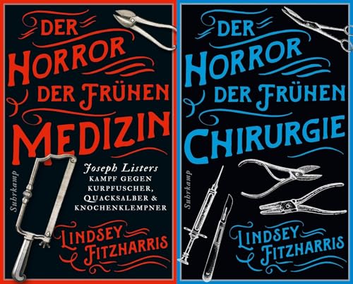 Der Horror der frühen Medizin + Chirurgie im Set + 1 exklusives Postkartenset