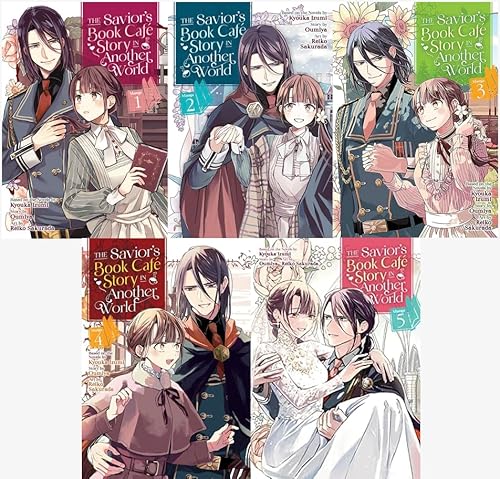 The Savior's Book Café Story in Another World (Manga) Vol. 1-5 Bundle Set (Kyouka Izumi (Author), Oumiya (Author), Reiko Sakurada (Illustrator))