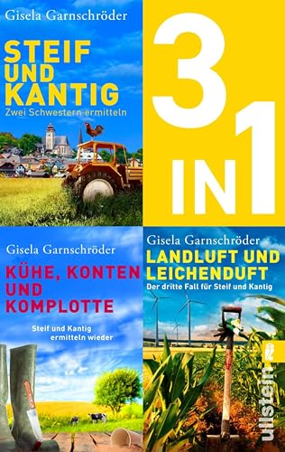Steif und Kantig ermitteln – Die ersten drei Bände der beliebten Cosy-Crime-Reihe: Zwei Schwestern ermitteln munter im Münsterland | Band 1-3 im attraktiven Bundle (Ein-Steif-und-Kantig-Krimi 13)