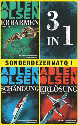 Sonderdezernat Q I: Die ersten 3 Fälle für Carl Mørck in einem E-Book (Carl-Mørck-Reihe)