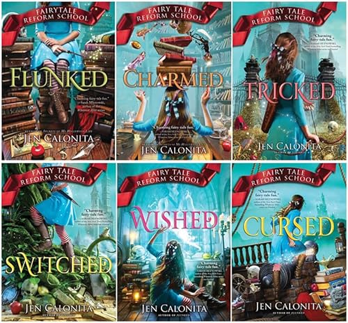 Fairy Tale Reform School Series 6 Books Set - Flunked, Charmed, Tricked, Switched, Wished, Cursed