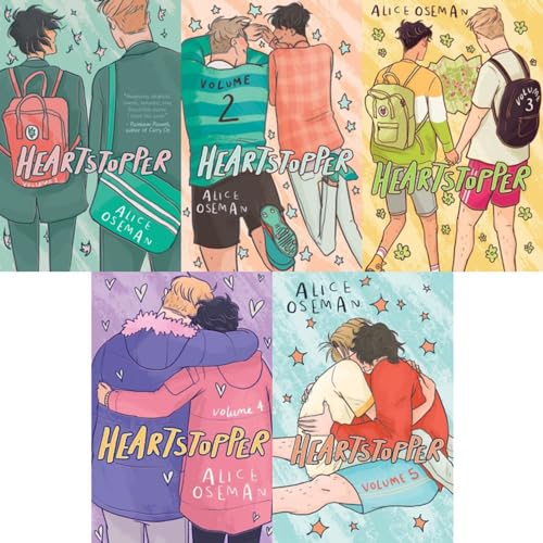 Heartstopper Graphic Novel Volumes 1 – 5 Set