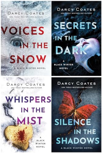 Black Winter Series 4 Books Set By Darcy Coates - Voices in the Snow, Secrets in the Dark, Whispers in the Mist, Silence in the Shadows