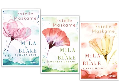 Estelle Maskame Mila & Blake Summer Love, Mila & Blake Country Dreams, Mila & Blake Starry Nights (Heyne Verlag)