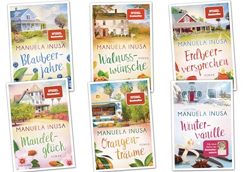Kalifornische Träume Reihe von Manuela Inusa (Blanvalet Verlag)