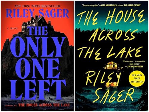 Riley Sager Bestselling 2 Books Collection - The Only One Left & The House Across the Lake