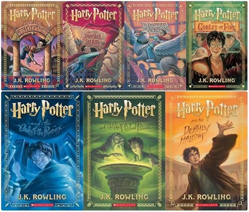 Harry Potter The Complete Series Paperback Box Set (Volumes 1-7)
