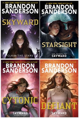 The Skyward Series 4 Books Set - Skyward, Starsight, Cytonic, Defiant