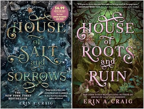 Sisters of The Salt Series 2 Books Set - House of Salt and Sorrows & House of Roots and Ruin (Hardcover)