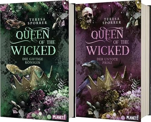Queen of the Wicked Band 1+2 plus 1 exklusives Postkartenset