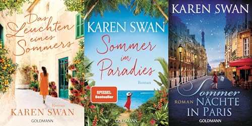 Das Leuchten eines Sommers / Sommer im Paradies / Sommernächte in Paris + 1 exklusives Postkartenset