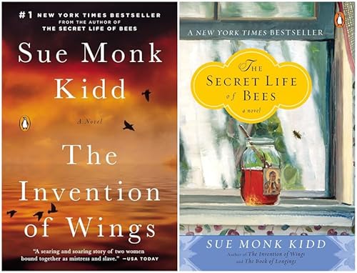 Sue Monk Kidd Collection 2 Books Set (The Invention of Wings, The Secret Life of Bees)