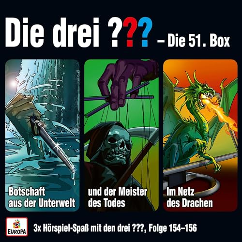 Die drei ??? 3er Box 51. Folgen 154 - 156