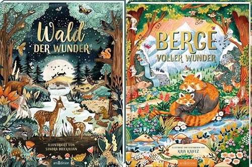 Wald der Wunder + Berge voller Wunder + 1 exklusives Postkartenset