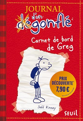 Carnet de bord de Greg Heffley: Journal d'un dégonflé, tome 1 - prix découverte