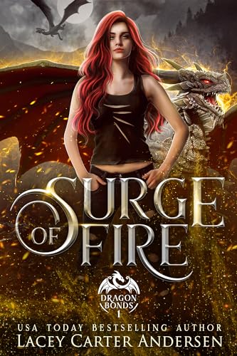 Surge of Fire: A Paranormal Reverse Harem Romance (Dragon Bonds Book 1)