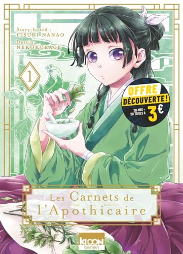 Les Carnets de l'apothicaire T01 à 3 euros