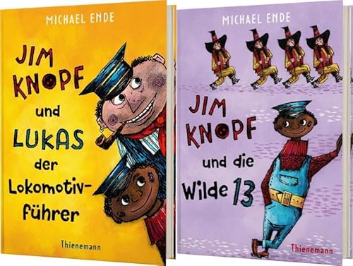 Jim Knopf: 2 Bände in der kolorierten Neuausgabe + 1 exklusives Postkartenset