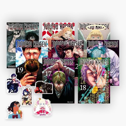 Jujutsu Kaisen Band 17-24 plus 1 exklusives Stickerset