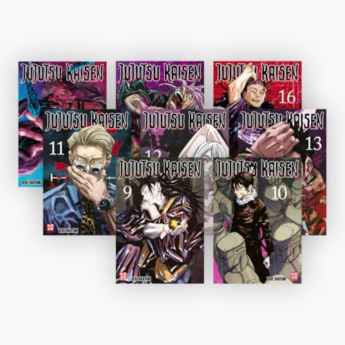 Jujutsu Kaisen Band 09-16 plus 1 exklusives Stickerset