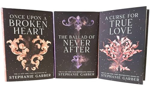 USA Once Upon a Broken Heart Series 3 Books Collection Set By Stephanie Garber (Once Upon A Broken Heart, The Ballad of Never After & A Curse For True Love)