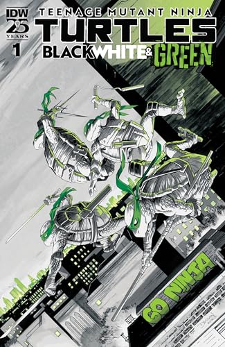 Teenage Mutant Ninja Turtles: Black, White, and Green #1 (of 4)