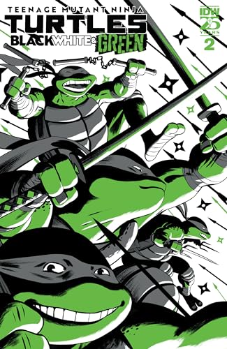 Teenage Mutant Ninja Turtles: Black, White, and Green #2 (of 4)