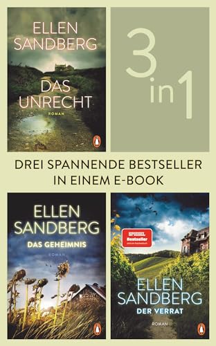 Das Unrecht / Das Geheimnis / Der Verrat (3in1 Bundle): Drei spannende Bestseller in einem E-Book