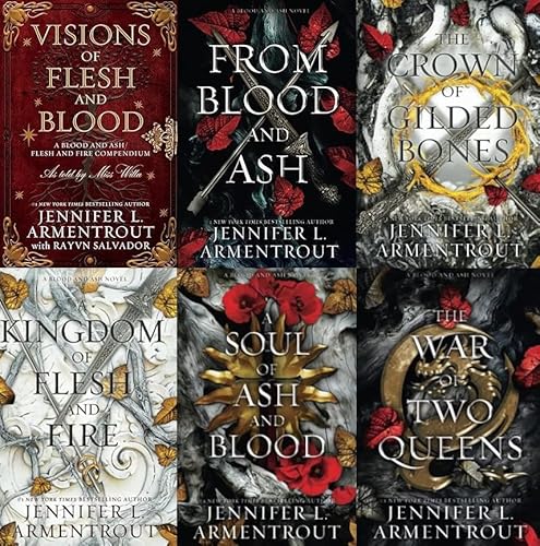 Blood and Ash Complete Series Collection Set, Books 1-6