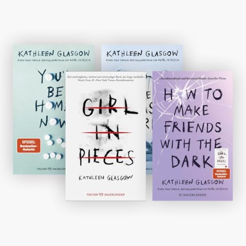 Girl in Pieces / How to Make Friends with the Dark / You'd be Home Now / The Glass Girl + 1 exklusives Postkartenset
